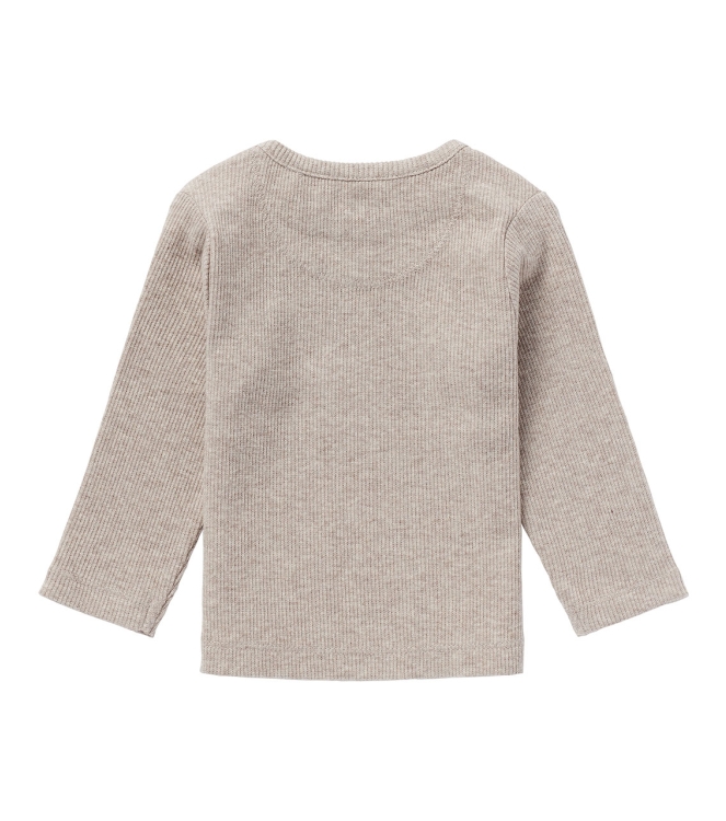 Noppies shirts P757 Taupe Melange 14N0012