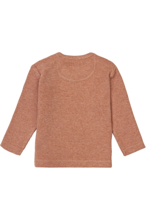 Noppies shirts N090 Cafe Au Lait Melange 14N0012