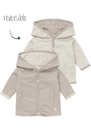 Noppies Bonny Meisjes en Jongens Cardigan P757 Taupe Melange