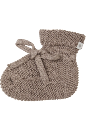 Noppies babyslofjes P757 Taupe Melange 24N5013