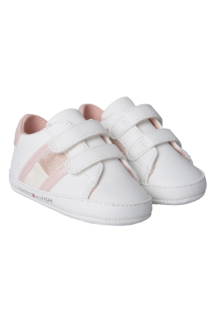 Tommy Hilfiger schoenen babyschoenen White/pink T0A4-32111
