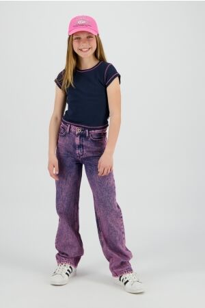 Vingino Basis-Crop T-shirt Dark Blue