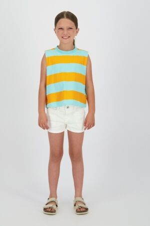 Vingino Icon-stripe T-shirt Aqua Splash