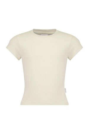 Vingino Icon-Crop T-shirt Coconut Milk