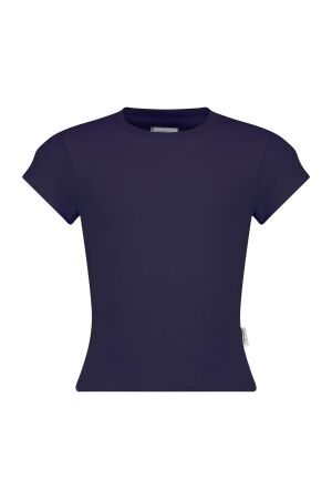 Vingino Icon-Crop T-shirt Dark Blue