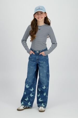 Vingino Cassie Butterfly Jeans Tinted Mid Blue