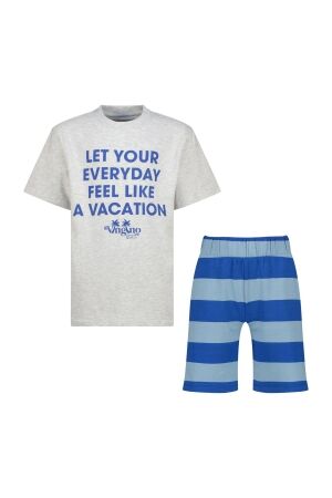 Vingino Wasoy Pyjama Fearless Grey Melee