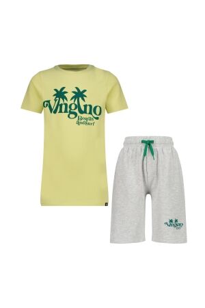 Vingino Wenko Pyjama Pale Lime Yellow