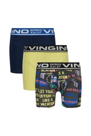 Vingino 3-pack Boxershorts Color Dark Blue