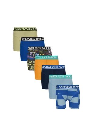Vingino 7-pack Boxershorts Color Light Papaya Orange