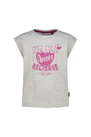 Vingino Hamae T-shirt Light Grey Melee