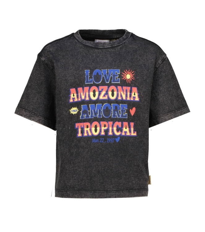 Vingino shirts Washed Black SO26KG300024