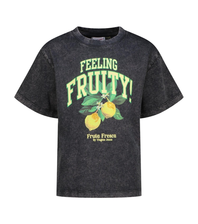 Vingino shirts Washed Black SO26KG300033