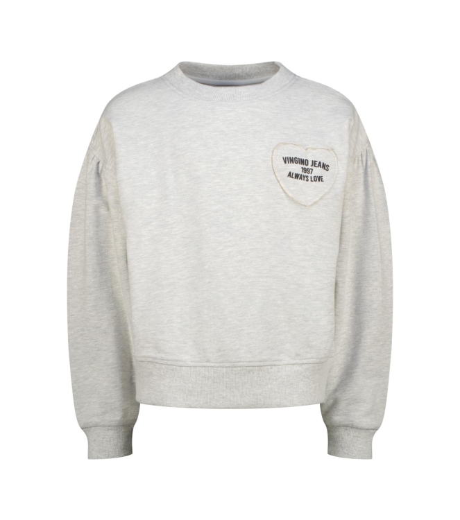Vingino truien Light Grey Melee SO26KG340043