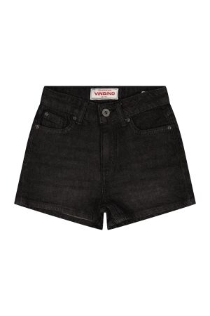 Vingino Dora Korte broek Black Denim