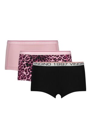 Vingino 3-pack Hipsters Animal Shimmer Pink