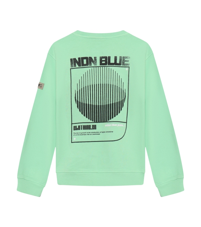 Indian Blue Jeans truien Fresh Green 960557