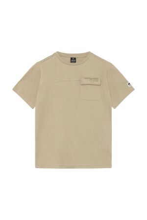 Indian Blue Jeans T-Shirt Structure Light Sand