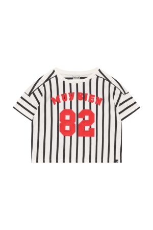 Indian Blue Jeans T-shirt Streep Cloud