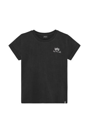 Indian Blue Jeans T-shirt Washed Print Phantom