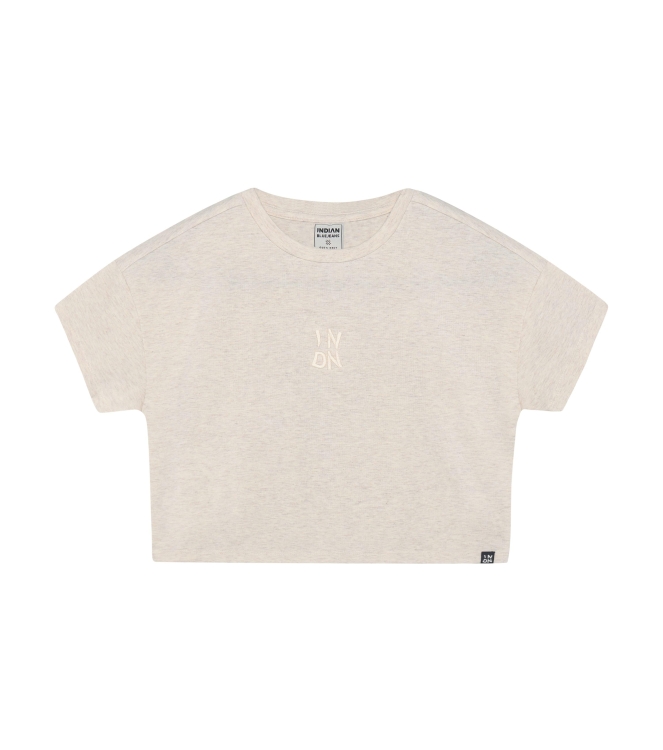 Indian Blue Jeans shirts Light sand melange 970712