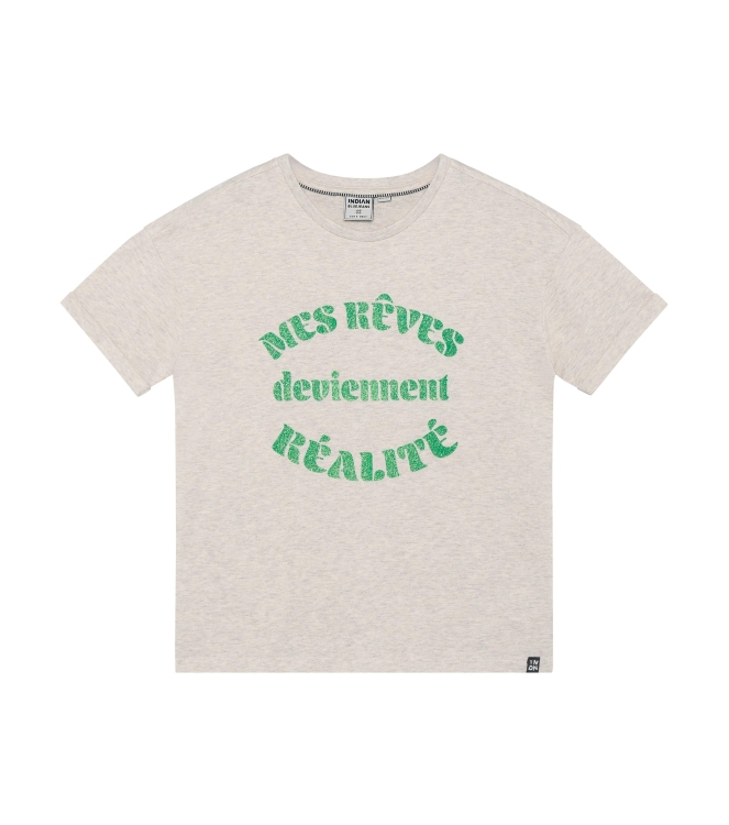 Indian Blue Jeans shirts Light sand melange 970628