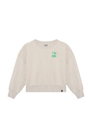 Indian Blue Jeans Sweater INDN Light sand melange