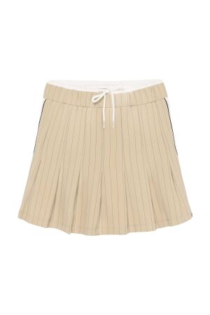 Indian Blue Jeans Rok Krijtstreep Sandshell