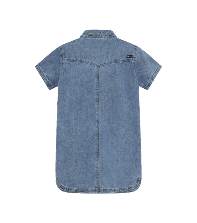 Indian Blue Jeans jurken Used Light Denim 970755