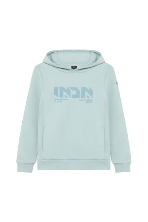 Indian Blue Jeans Hoodie Indian Brushed Ether