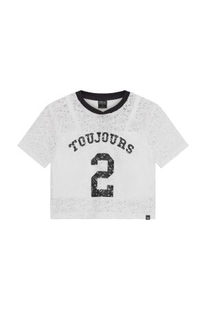 Indian Blue Jeans T-shirt Lace Cloud