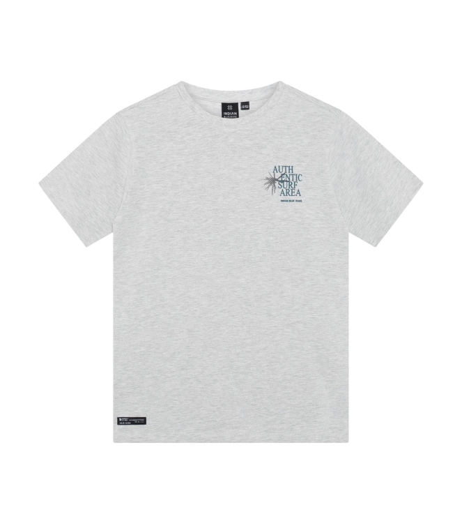 Indian Blue Jeans shirts Light Grey Melange 960641