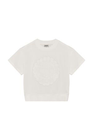 Indian Blue Jeans T-shirt Embroidery Cloud