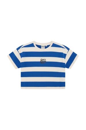 Indian Blue Jeans T-shirt Streep Cloud