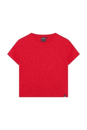 Indian Blue Jeans T-shirt Cropped Top Lollipop