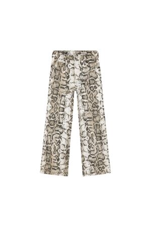 Indian Blue Jeans Spijkerbroek Print Sandshell