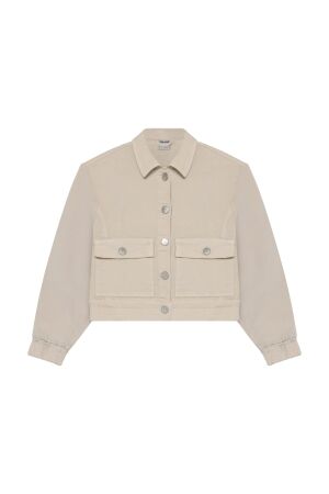 Indian Blue Jeans Denim Jacket Sandshell