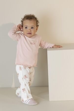 Noppies Flared Legging AOP Egret