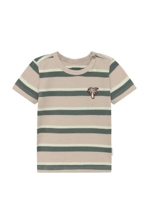Noppies T-shirt met streepje Irish Cream