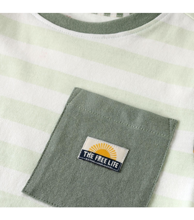 Noppies shirts Almost Aqua 6520013