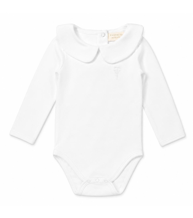Two You Label rompers White RIF-ROM-ROU-COL