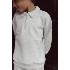 Two You Label truien Grey ZIP-SWE