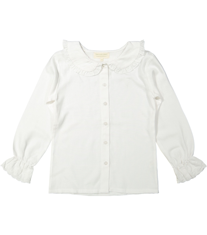 Two You Label blouses White LIS-LIN-BLO