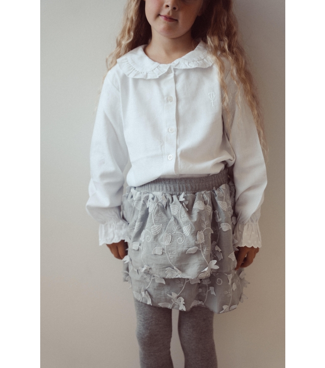 Two You Label blouses White LIS-LIN-BLO