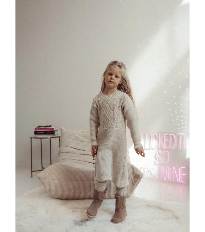 Two You Label jurken Oat KNI-KAT-DRESS