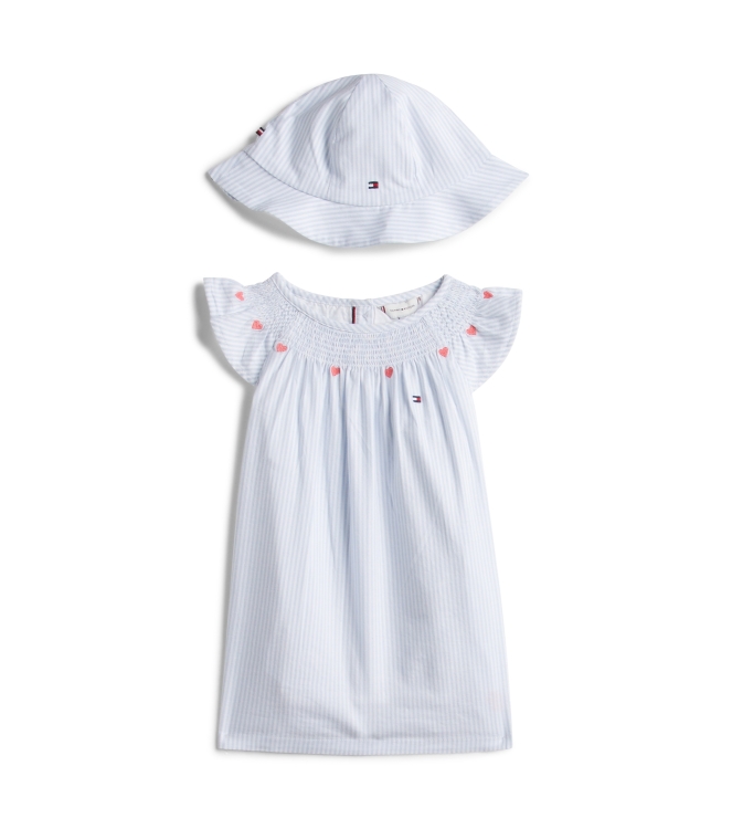 Tommy Hilfiger jurken Blue Stripe KN0KN02377