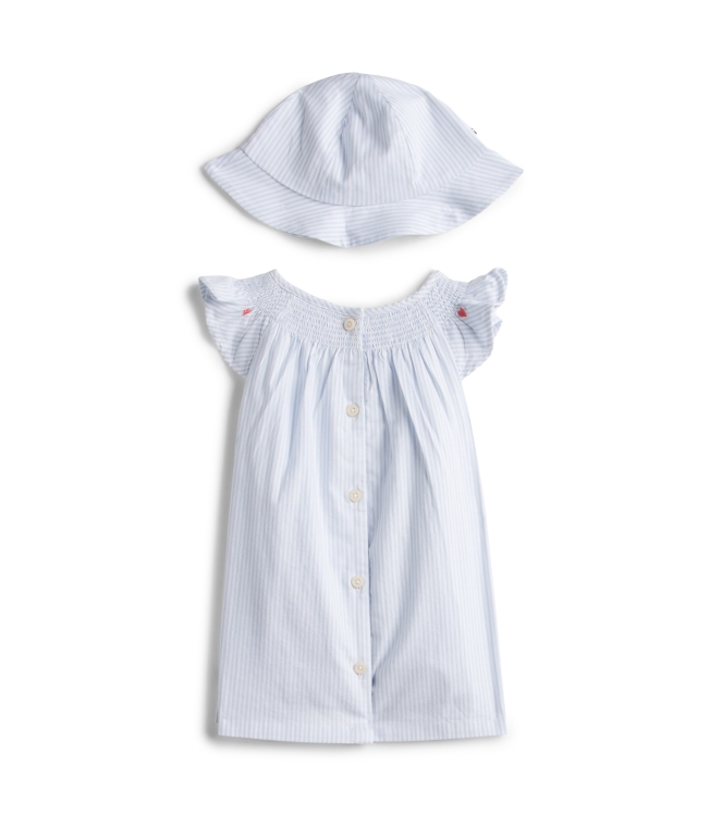 Tommy Hilfiger jurken Blue Stripe KN0KN02377