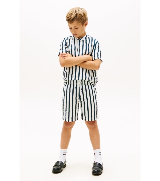 Tommy Hilfiger broeken Dark Night Navy Stripe KB0KB10240