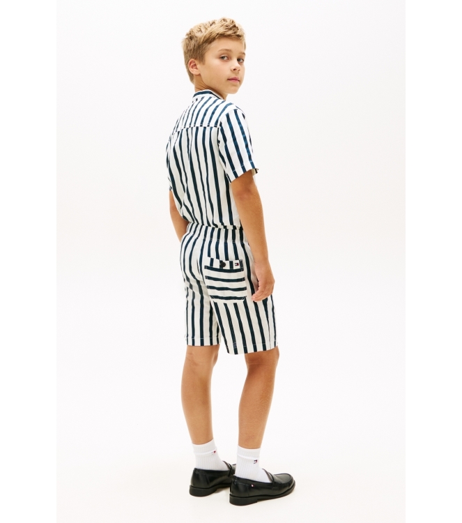 Tommy Hilfiger broeken Dark Night Navy Stripe KB0KB10240