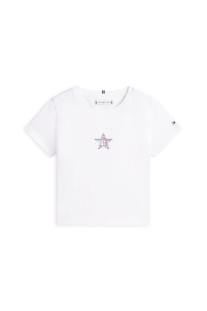 Tommy Hilfiger T-shirt Star Flag White
